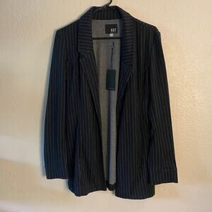 KUT from the KLOTH BABETTE-KNIT BLAZER W/ POCKETS women's size L